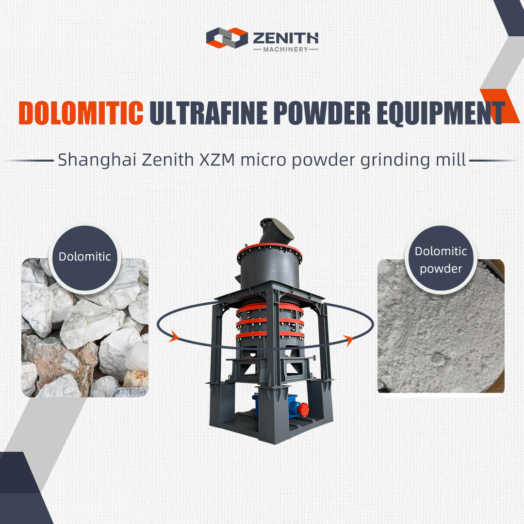 Technical diagram showing the internal airflow and classification process of the XZM Ultrafine Grinding Mill
